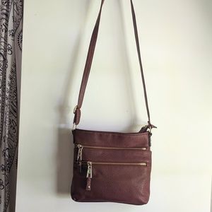 Crossbody bag Maroon perfect day purse